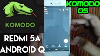 Komodo Os Android 10 for Redmi 5a RIVA | Install KOMODO OS Android Q | VOLTE | ANTUTU 3D TEST | GAME