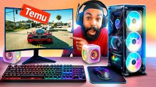 I Bought The CHEAPEST Gaming SETUP On Temu TO SURPRISE my Brother