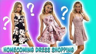 What Dress Does Kayla Pick for Homecoming? | We Are The Davises