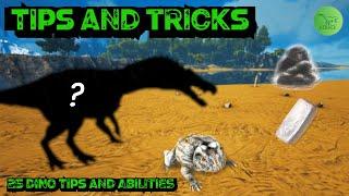 25 Dino Tips & Abilities You Didn't Know About! - Ark: Survival Evolved - Tips And Tricks in 2021