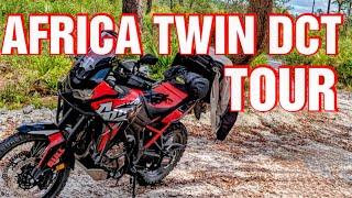 Bull Creek and historic cemetery on the #Africatwin #motovlog