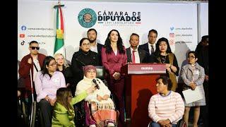 EN VIVO / Conferencia de prensa del Grupo Parlamentario de MORENA