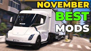 TOP 10 ETS2 MODS - NOVEMBER 2024