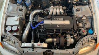 Eg civic b18c turbo pull