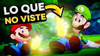 15 DETALLES OCULTOS de Mario & Luigi: Conexión Fraternal  Direct Trailer 2024 [Nintendo Switch]