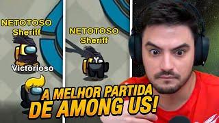 A PARTIDA MAIS PERFEITA DE AMONG US |  Cortes Felipe Neto