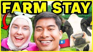 WE STAYED ON A FARM IN TAIWAN! (SO FUN) 