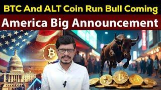 BTC And ALT Coin Run Bull Coming l America Big Announcement l Crypto Baba