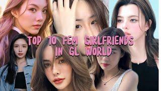 Top 10 most attractive Fem Gf in GL World|| Sapphic Girlfriends || Thai Girls Love