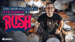 Drumming To Every RUSH Song Ever! (175 Songs)