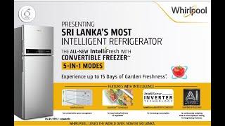 Whirlpool - The All-new IntelliFresh with Convertible Freezer - 5 in 1 Modes