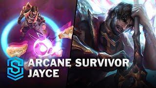 Arcane Survivor Jayce Skin Spotlight - Pre-Release - PBE Preview - League of Legends