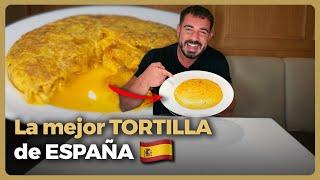 Probando la PREMIADA MEJOR TORTILLA de PATATAS de ESPAÑA.. BRUTALÍSIMA!!