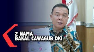 Gerindra Umumkan 2 Calon Wakil Gubernur DKI Jakarta