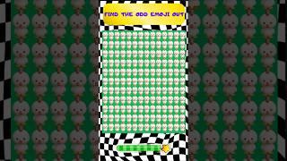ODDONEOUTGAME#emojigame #spotthedifferencegame #emojiquiz#emojyfind #emojichallenge #challenge #quiz