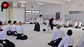 【 合気道 】AIKIDO | Dojo master Mitsuteru Ueshiba's demonstration