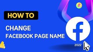 how to change facebook page  name