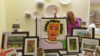 6th Annual Art Show at Sandhill Cove Retirement Living, Palm City. MCLM Media Pro Video Production