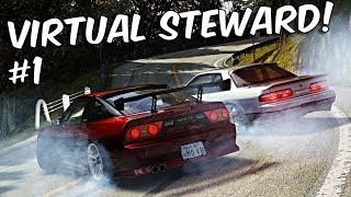 Tsukuba Tandems! 1st Virtual Steward video! Assetto Corsa