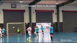 Footstars Gold U11 vs All United