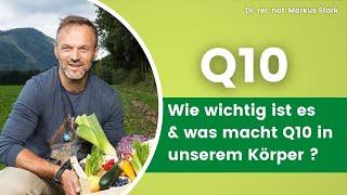 Q10  Wie wichtig ist es und was macht Q10 in unserem Körper? Dr. rer. nat. Markus Stark