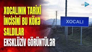 Bu kadrları İLK DƏFƏ GÖRƏCƏKSİZ: AzTV əməkdaşları Xocalıda görün nələrin şahidi oldu