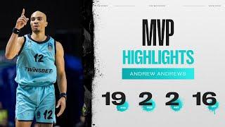 Andrew Andrews had 19 points against Ratiopharm Ulm | Highlights