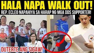 JUST NOW! REP. ECLEO NAPA WALKOUT! | IKAW BA NAMAN SIGAWAN NG DUTERTE! TINAPON ANG MIC | LATEST NEWS