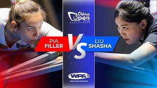 WPA China 9 Ball Open 2023   Semi Final Pia Filler vs Liu Shasha