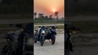 Deadly Duo  || MT-15  Duke 390 ️ || MTCrazyRider || #youtubeshorts #shortsfeed #trending