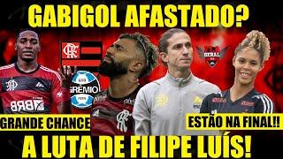 LORRAN CHANCE DE OURO! GABIGOL NÃO JOGA MAIS? FILIPE LUÍS DECIDE EM CASA! MENINAS NA FINAL! FLAMENGO