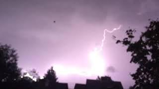 1 hour of a major, constant thunderstorm in Seattle WA