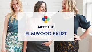 Meet the Elmwood Skirt! Cashmerette Club sewing pattern for March 2023