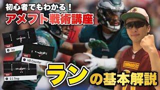 【アメフト戦術講座】ランプレーの基本解説 ランがなぜ通ったのか、止まったのかがわかるようになる