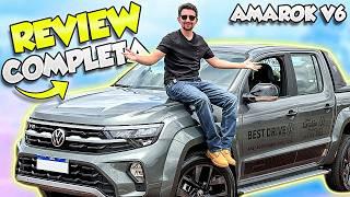 NOVA AMAROK V6 2025! Seria essa uma CAMINHONETE melhor que a RANGER V6? (Análise completa)