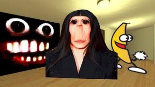 Rosalia Bizcochito, Scary Face And Banana Nextbot Gmod