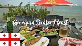 The most memorable seafood feast in Georgia - Batumi, Georgia | FOOD & TRAVEL VLOG