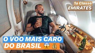 O VOO MAIS CARO DO BRASIL: PRIMEIRA CLASSE DA EMIRATES - LUCAS AMADEU