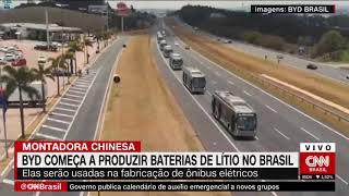 Destaque na CNN Brasil: BYD começa a produzir baterias de Lítio no Brasil