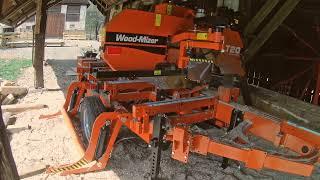 Schnittholz Produktion mit Woodmizer LT20