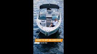 Boat Anchoring Tips 7 Steps #shorts