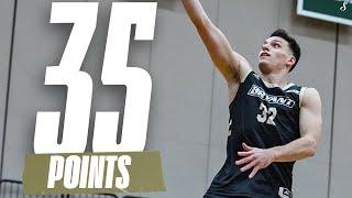 Peter Kiss Continues To LIGHT IT UP | 35 PTS & 7 REB