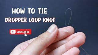 Dropper Loop Rig (Part 1): How to tie the Dropper loop Knot #fishingknot #fishingrig