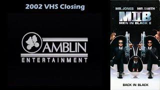 Men in Black II (2002 VHS Closing)