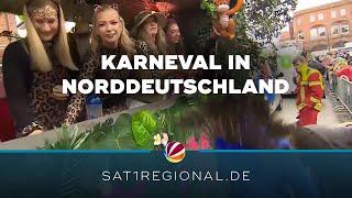 Karneval im Norden: 20.000 Jecken feiern in Marne