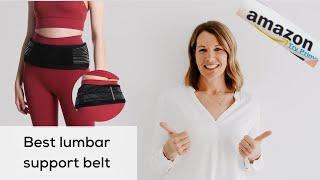 Best Lumbar Support Belt on Amazon