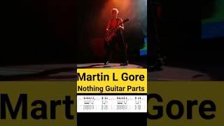 Depeche Mode - Martin L Gore (101 - Nothing Guitar Parts)