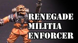 How to paint Renegade Guard Militia Enforcer (Prisoner)