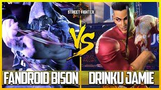 SF6 Season 2.0 ▰ FanDroid (M.Bison) vs Drinku (#10 Jamie)   【High Level Rank Set】