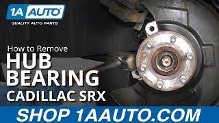 How to Replace Wheel Bearing & Hub 10-16 Cadillac SRX